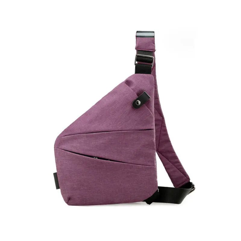 Unisex Axelväska Med Stöldskyddad Modern Design 17