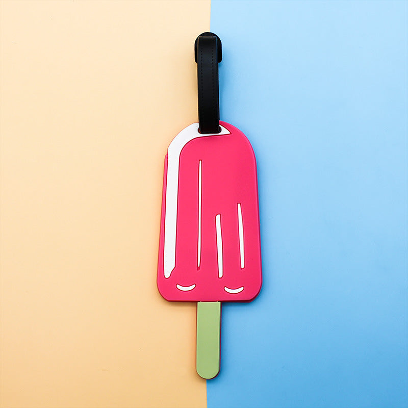 Unisex Bagagelapp Chokladdesign Kreativ Identifikation 6