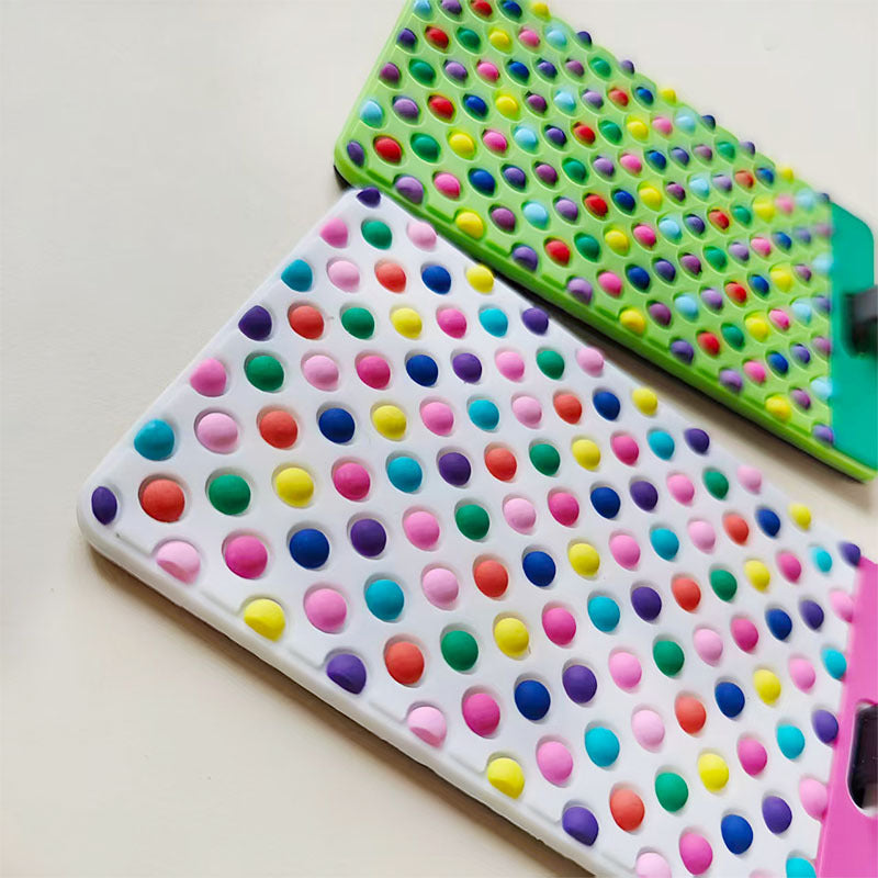 Unisex Bagagelapp med Färgglad Prickdesign 4