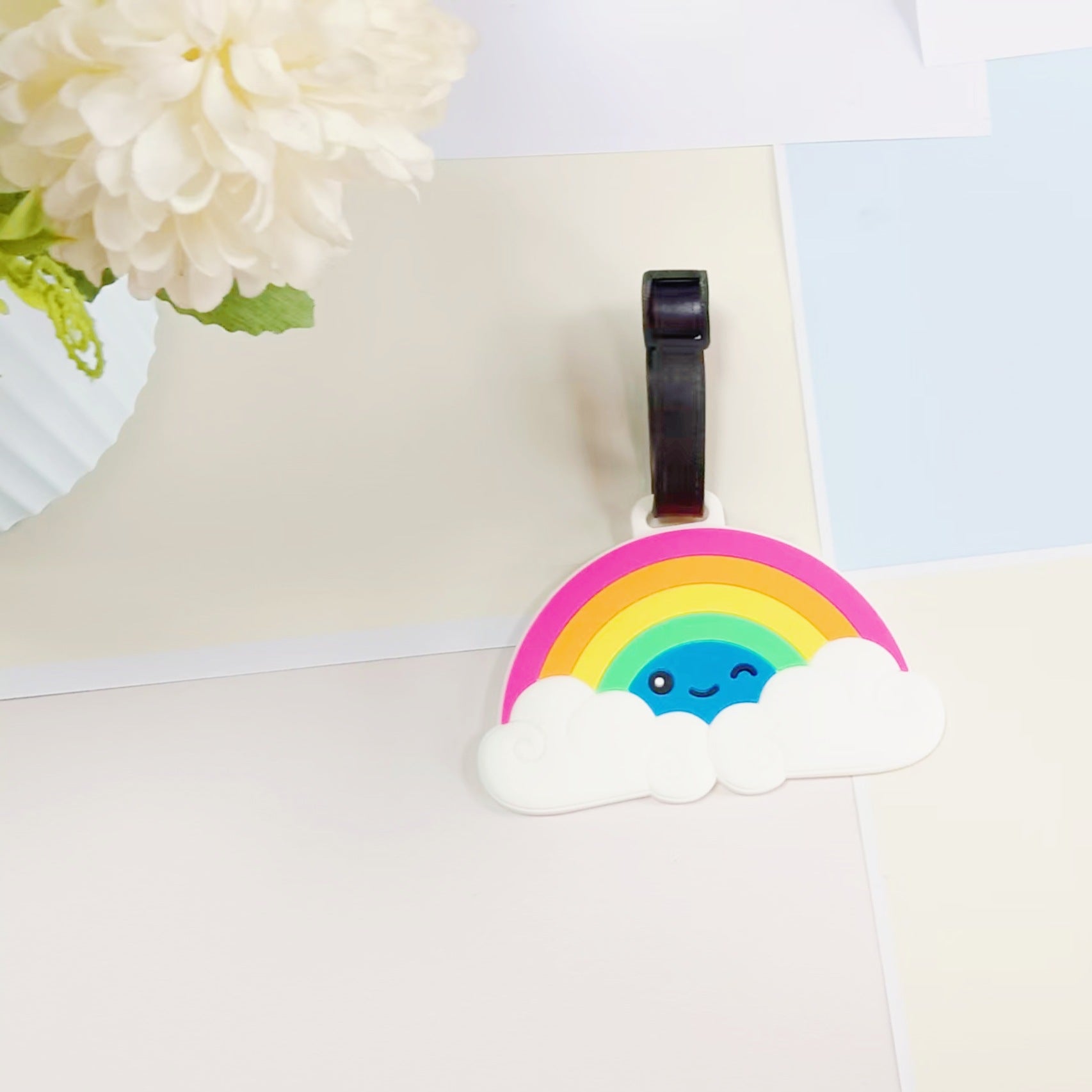 Unisex Bagagelapp med Flamingo Design 5