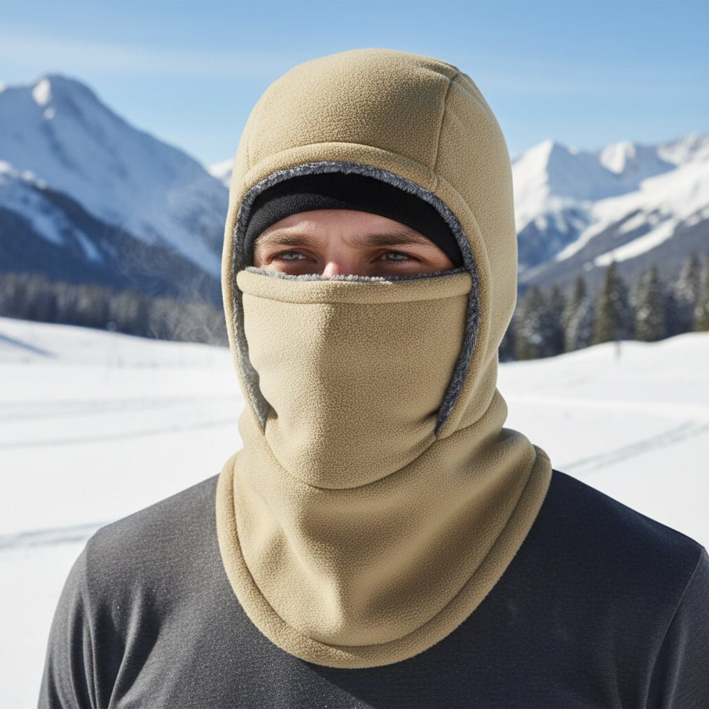 Unisex Balaclava Varm Fleeceisolering för Cykling och Utomhusaktiviteter 0