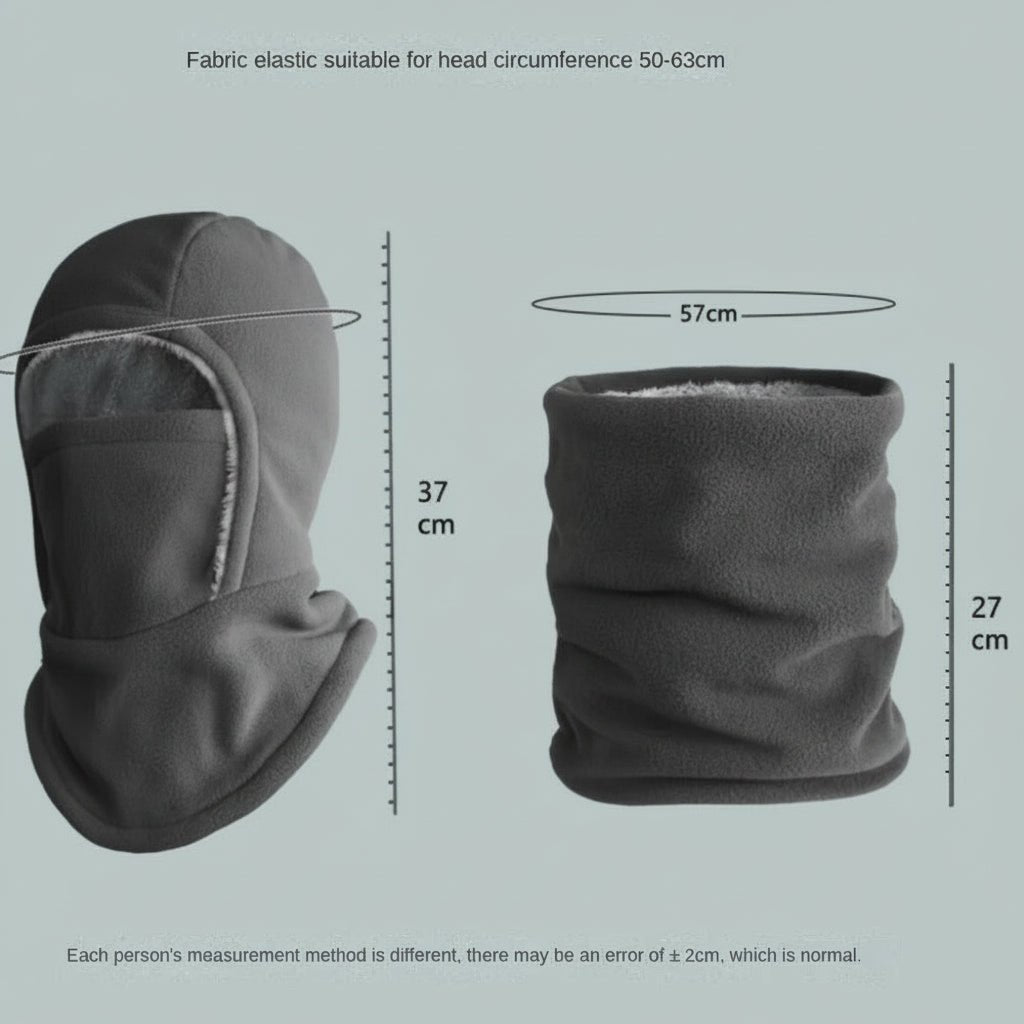 Unisex Balaclava Varm Fleeceisolering för Cykling och Utomhusaktiviteter 5