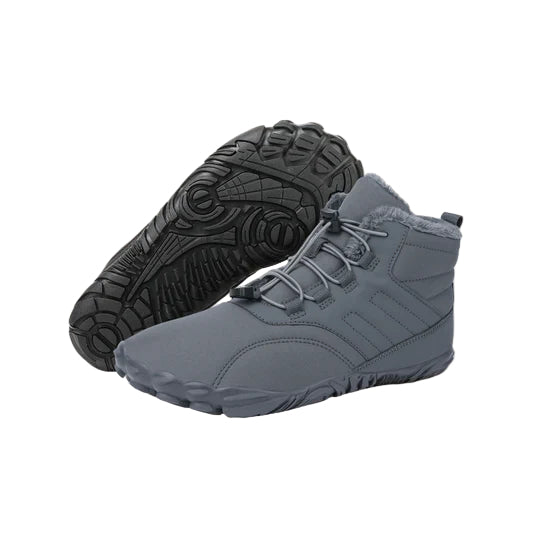 Unisex Barfotaskor Vinter med Termisk Fodring och Antislip-Sula 8