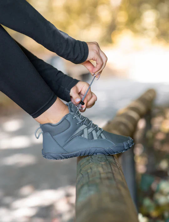 Unisex Barfotaskor Vinter med Termisk Fodring och Antislip-Sula 9