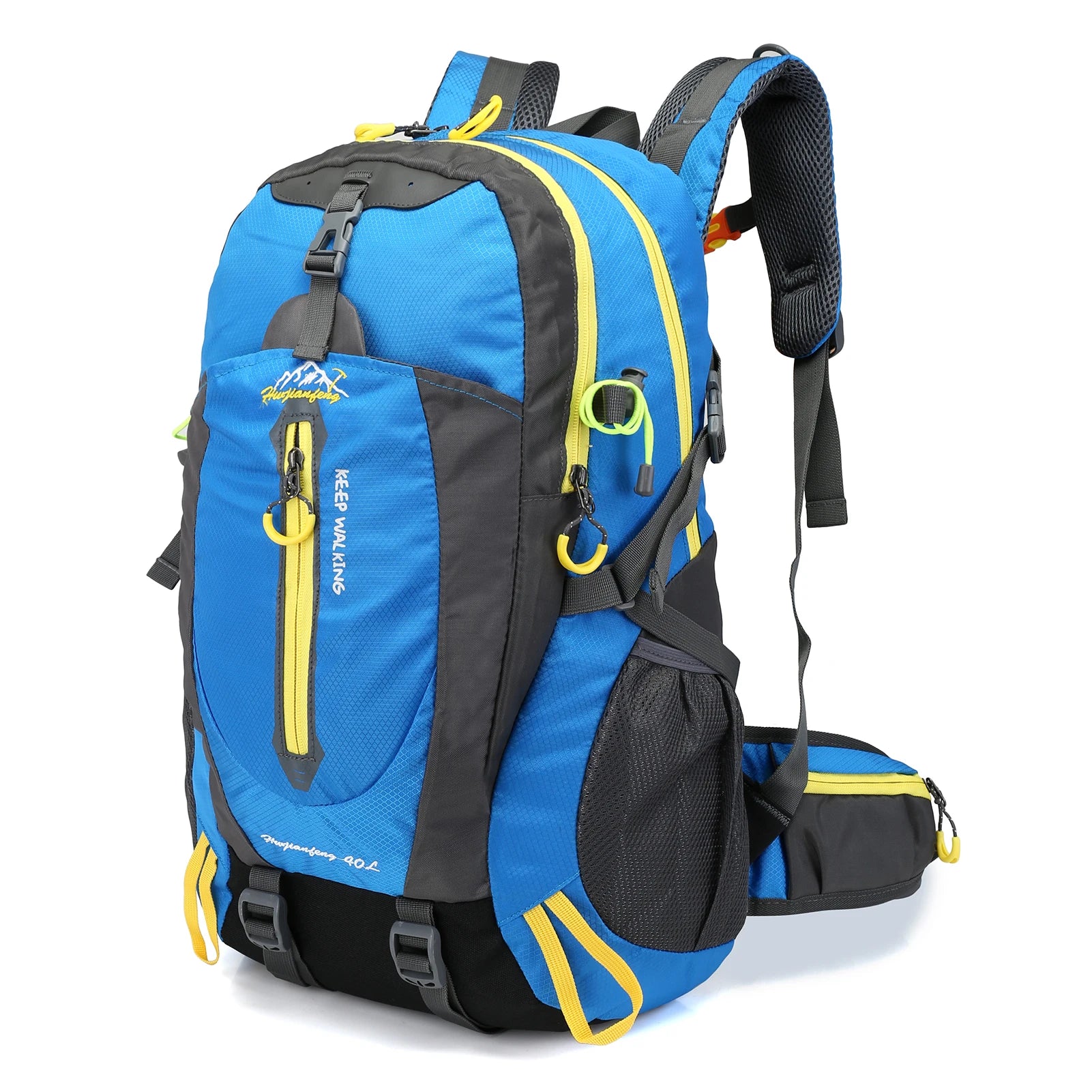 Unisex Campingryggsäck 40L Vattentät och Kompakt 10
