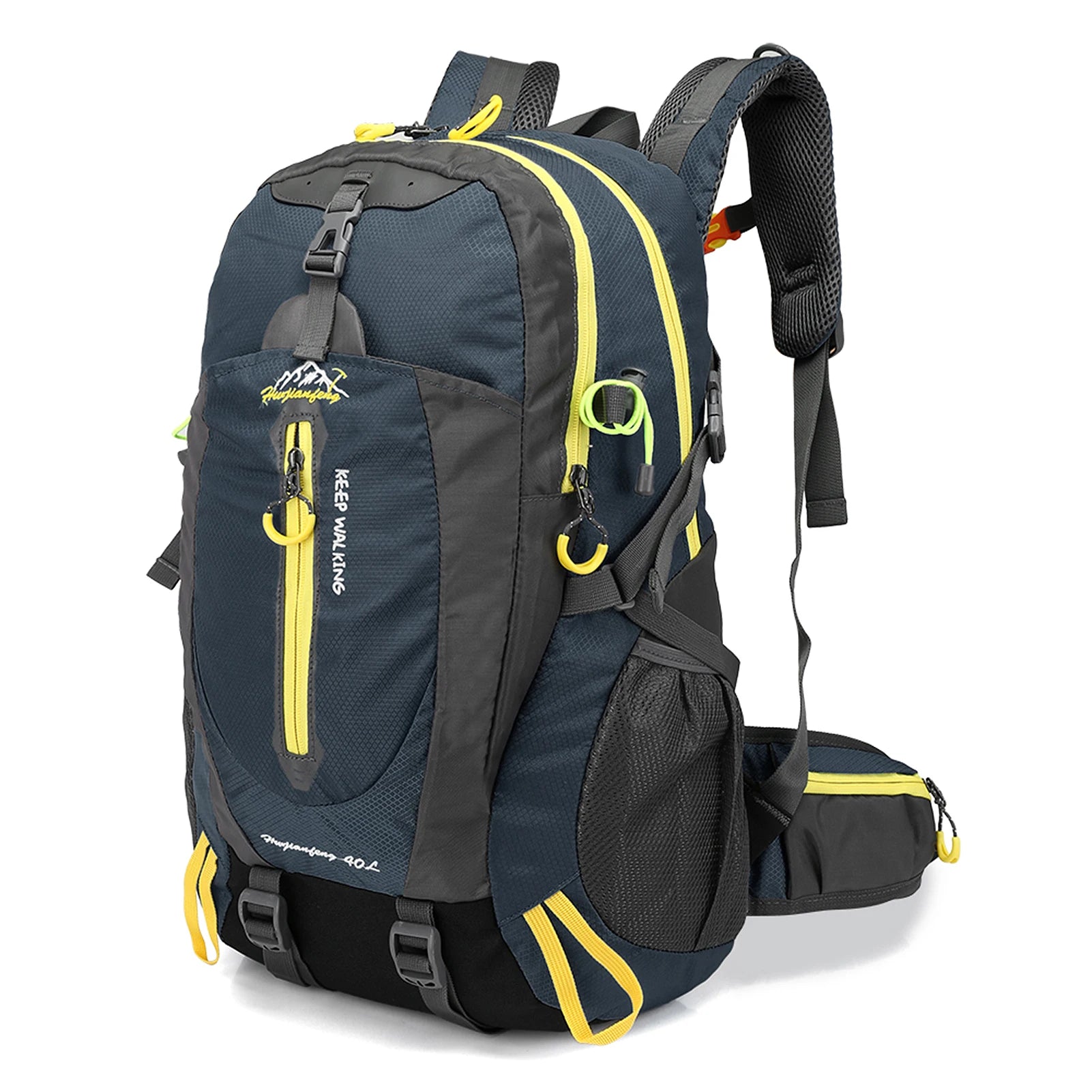 Unisex Campingryggsäck 40L Vattentät och Kompakt 9