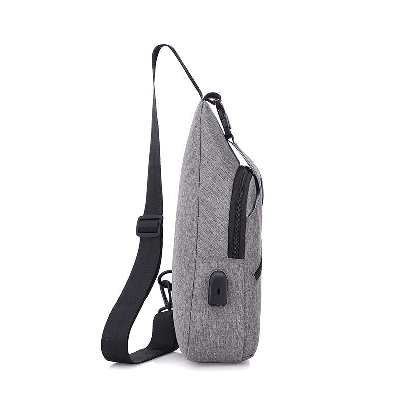Unisex Crossbody Slingväska Funktionell Design 2