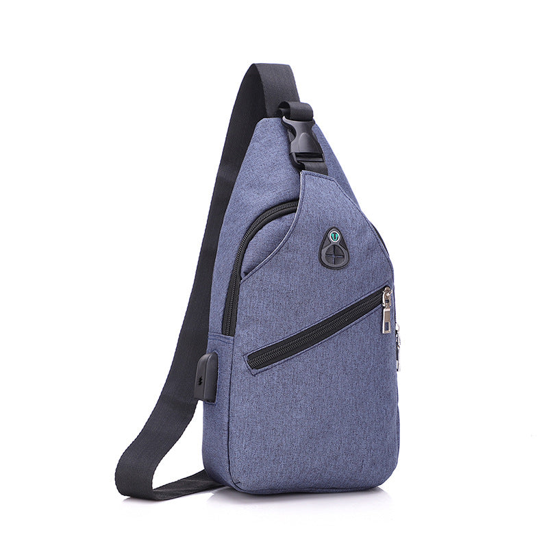 Unisex Crossbody Slingväska Funktionell Design 8
