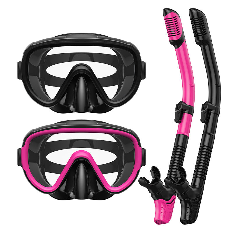 Unisex Dykmask med Anti-Dimma och Flexibel Andningsslang 5