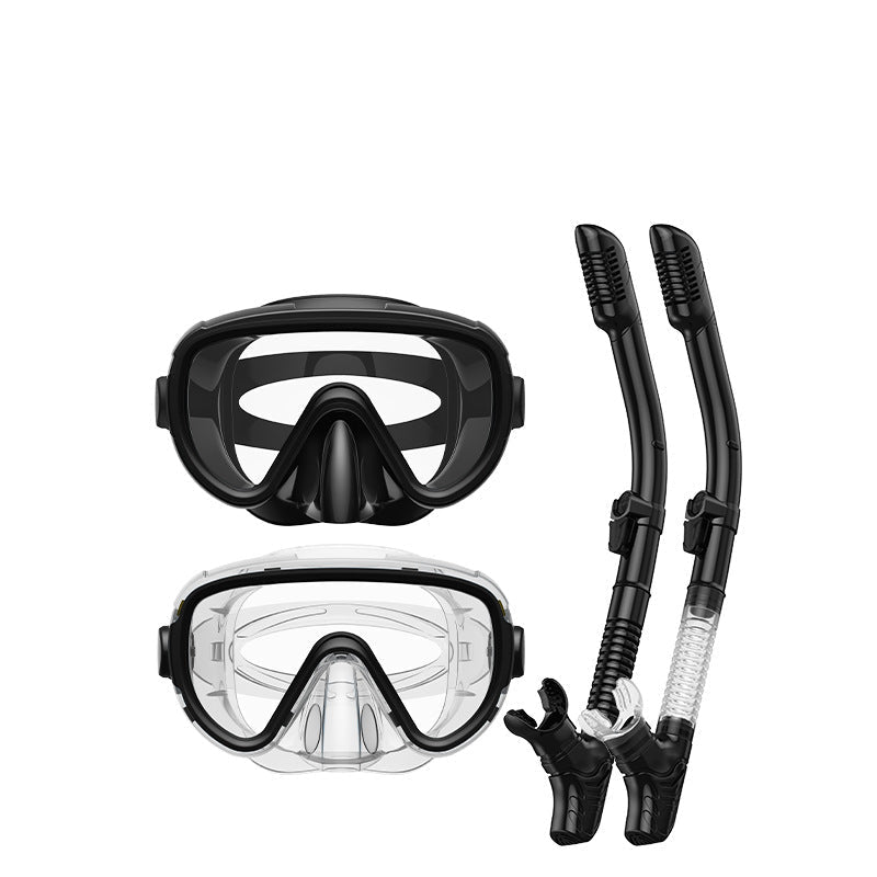Unisex Dykmask med Anti-Dimma och Flexibel Andningsslang 9