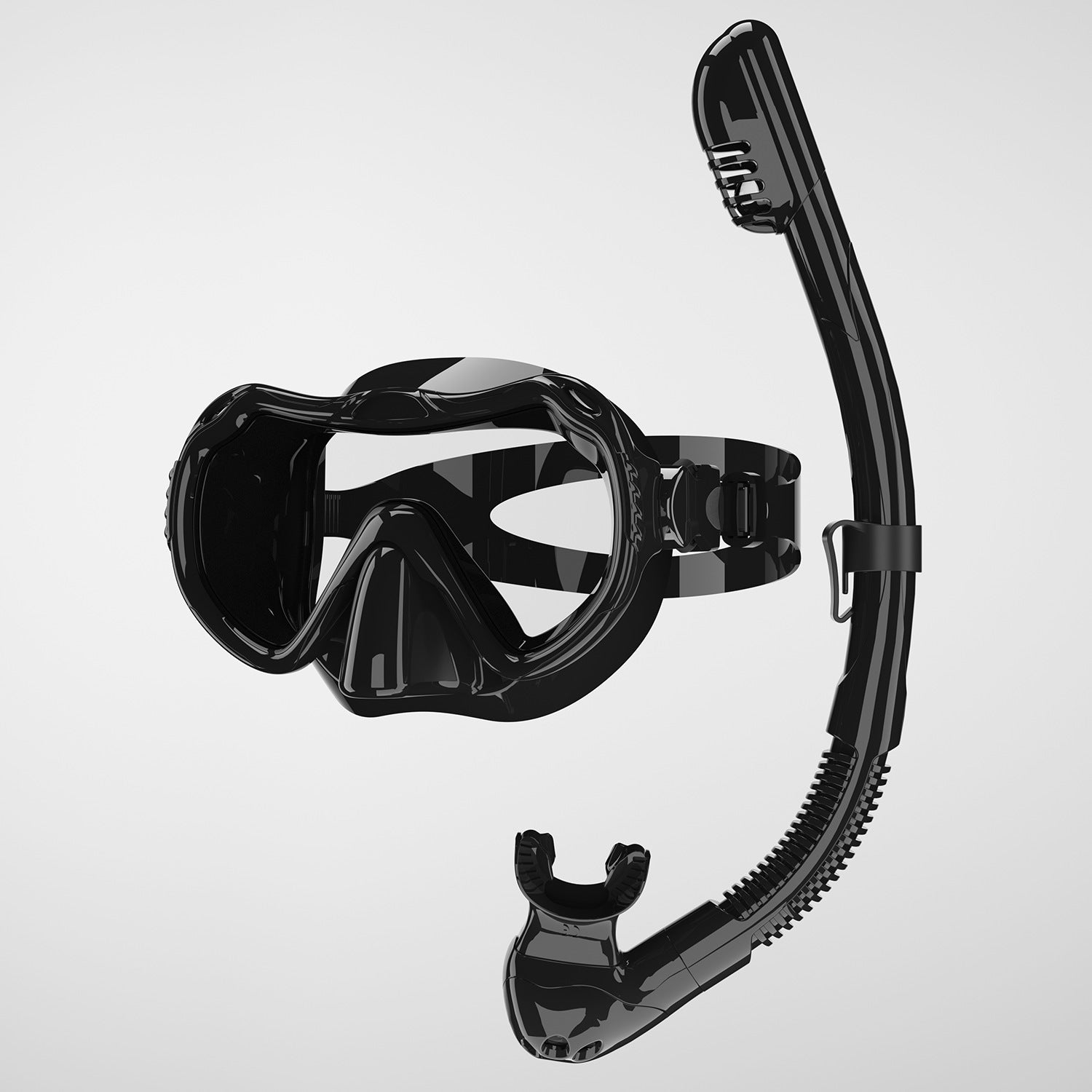 Unisex Dykmask med Anti-Dimteknik och Integrerad Snorkel 1