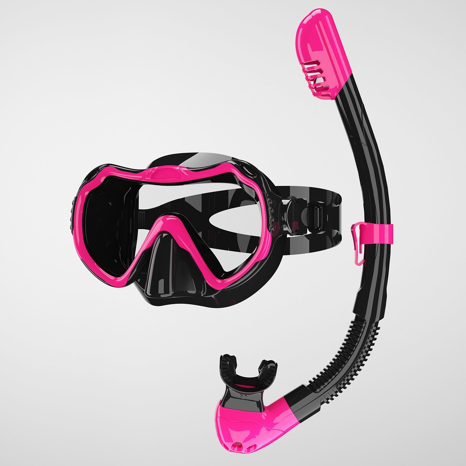 Unisex Dykmask med Anti-Dimteknik och Integrerad Snorkel 3