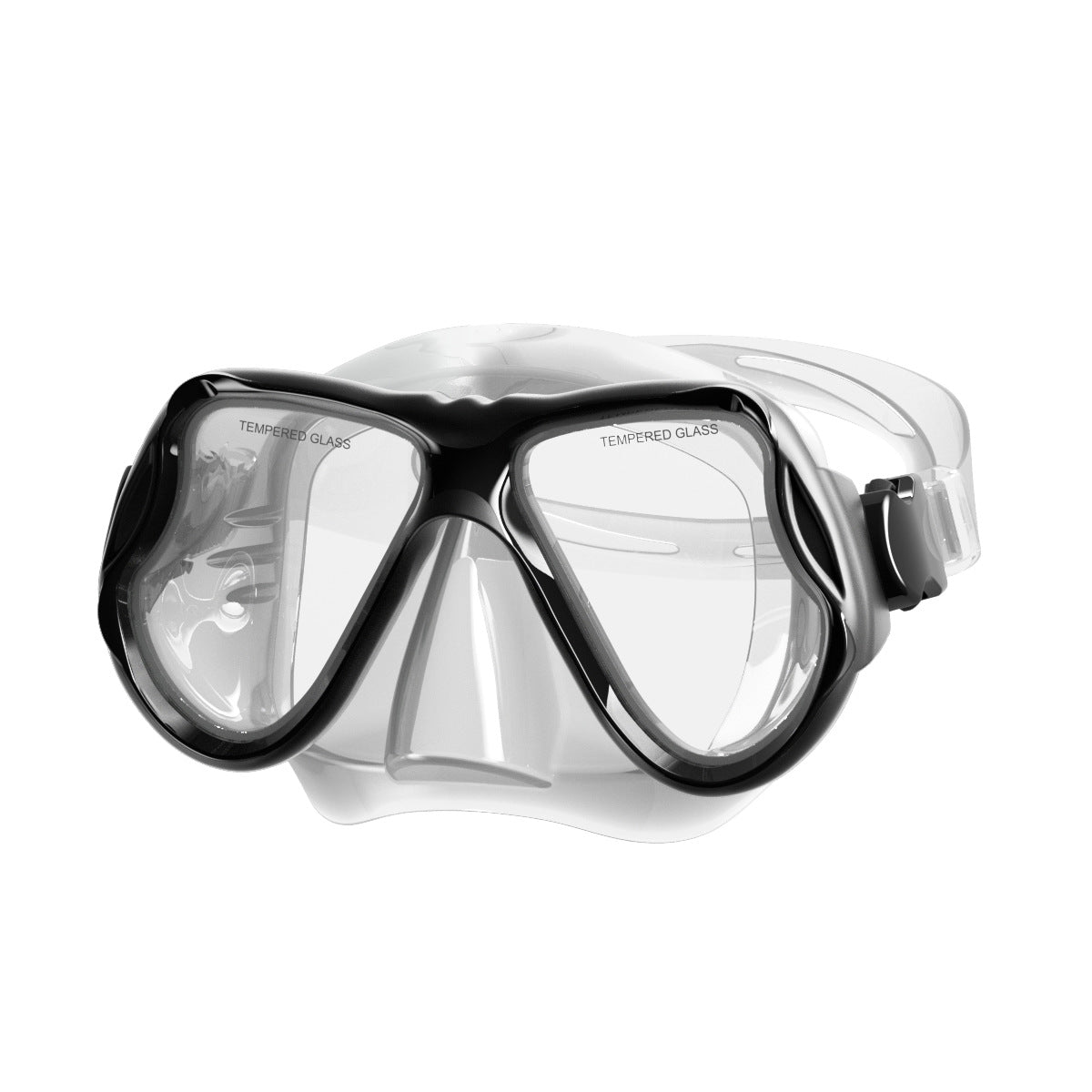 Unisex Dykmask med Brett Synfält och Slagtålig Design 13