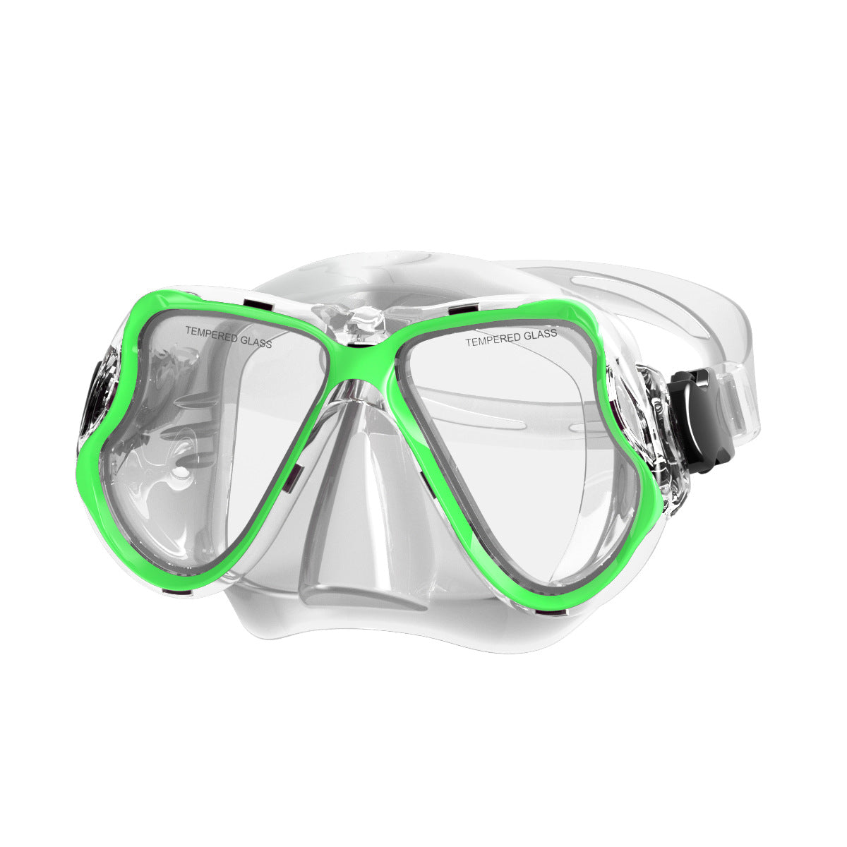 Unisex Dykmask med Brett Synfält och Slagtålig Design 18