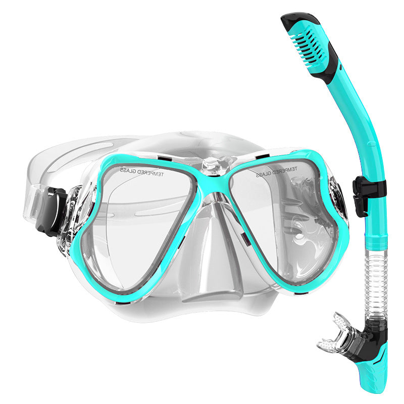 Unisex Dykmask med Mjuk Silikonkant och Anti-Fog Funktion 0