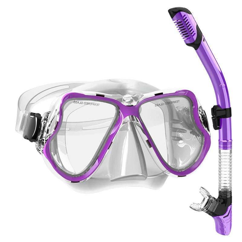Unisex Dykmask med Mjuk Silikonkant och Anti-Fog Funktion 10
