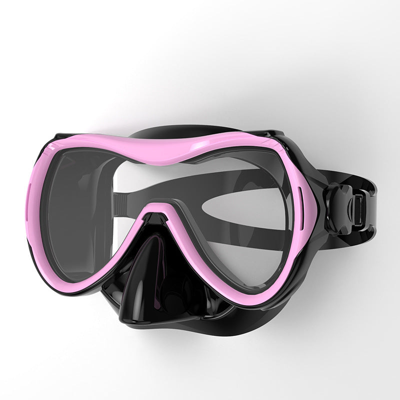 Unisex Dykmask med Mjuk Silikonkant och Brett Synfält 0