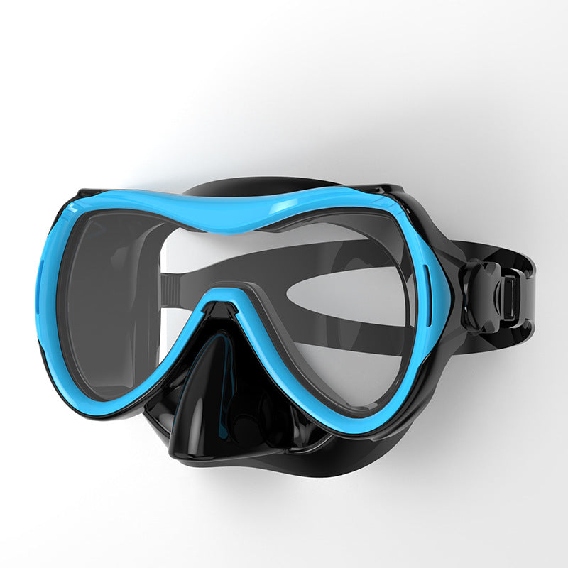 Unisex Dykmask med Mjuk Silikonkant och Brett Synfält 10