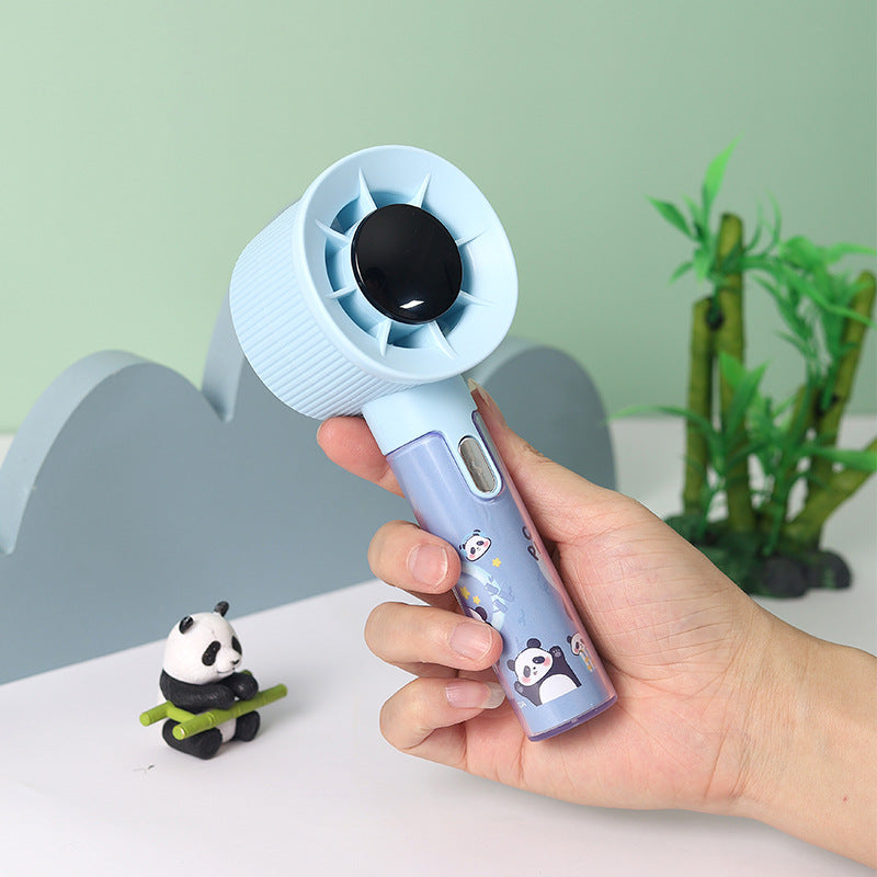 Unisex Handhållen Fläkt med Fuktbehållare och Panda Design 6