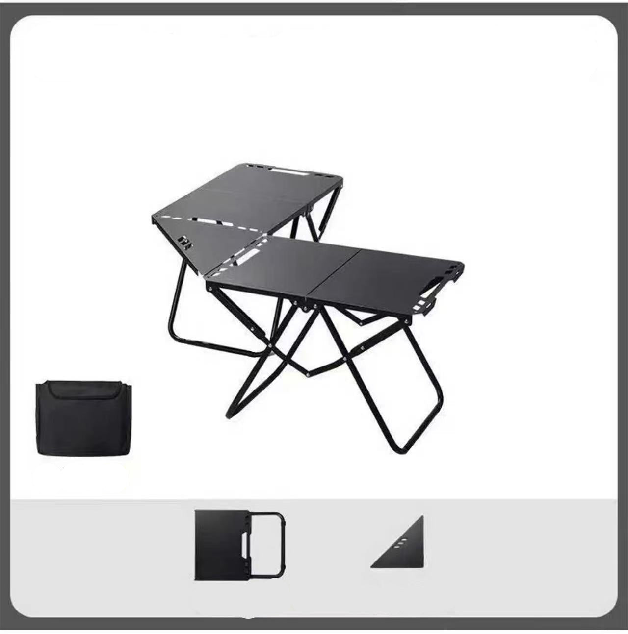 Unisex Hopfällbart Campingbord Multifunktionellt 0