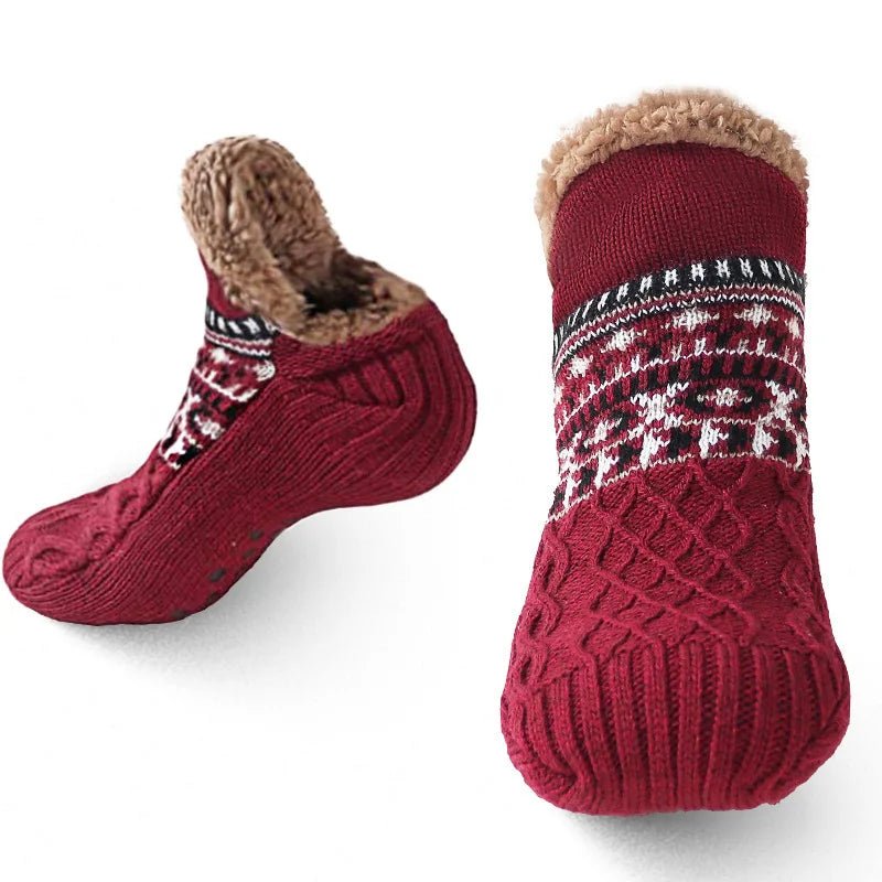 Unisex Husstrumpor Tjocka och Varma 5