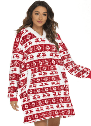 Unisex Huvtröja Fleece Med Stor Ficka 10