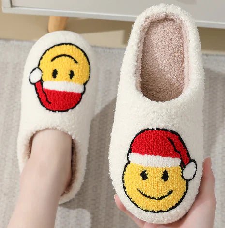 Unisex Inomhus Tofflor Med Rådjursmotiv För Vinter 8