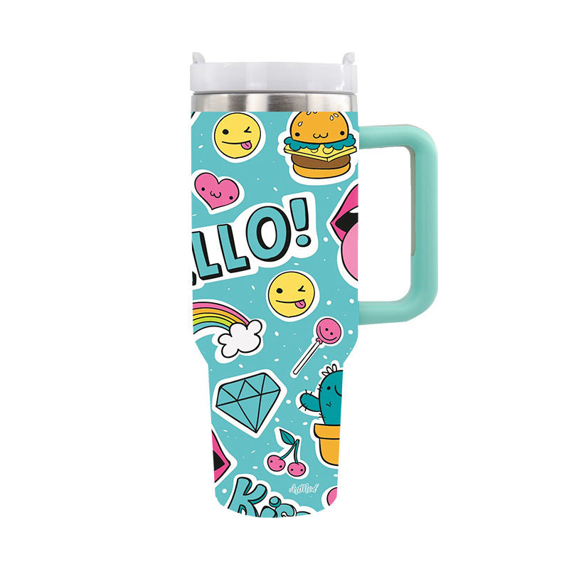Unisex Isolerad Drickskopp Tiger Motiv 6