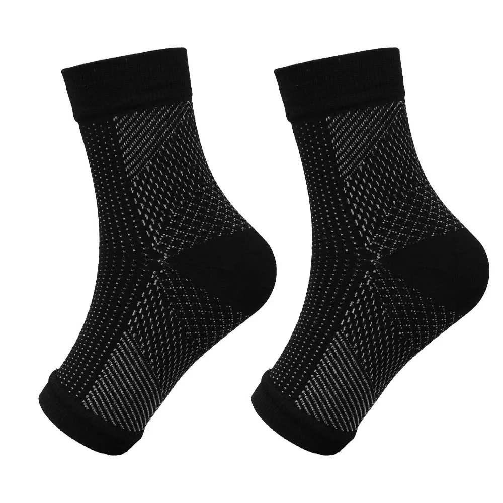 Unisex Kompressionsstrumpor För Löpning Stödjande Design 9