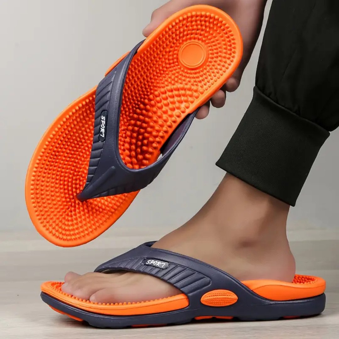 Unisex Massagetofflor Akupressurdesign Sportig Stil 0