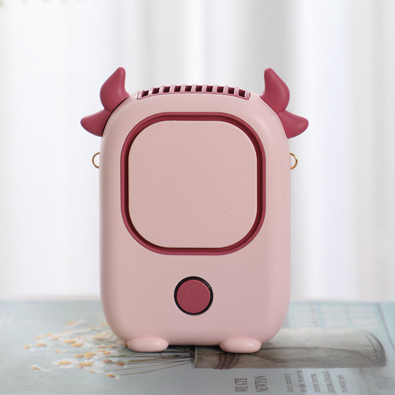 Unisex Mini Bärbar USB-fläkt Koformad 7