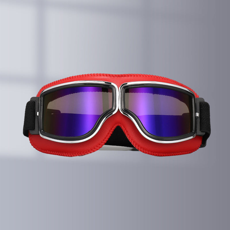 Unisex Motorcykelglasögon Retro Stil 16