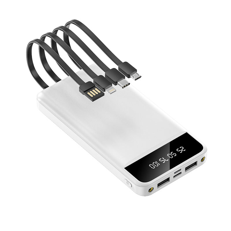 Unisex Powerbank 20000mAh med Snabbladdning och LED-Display 1