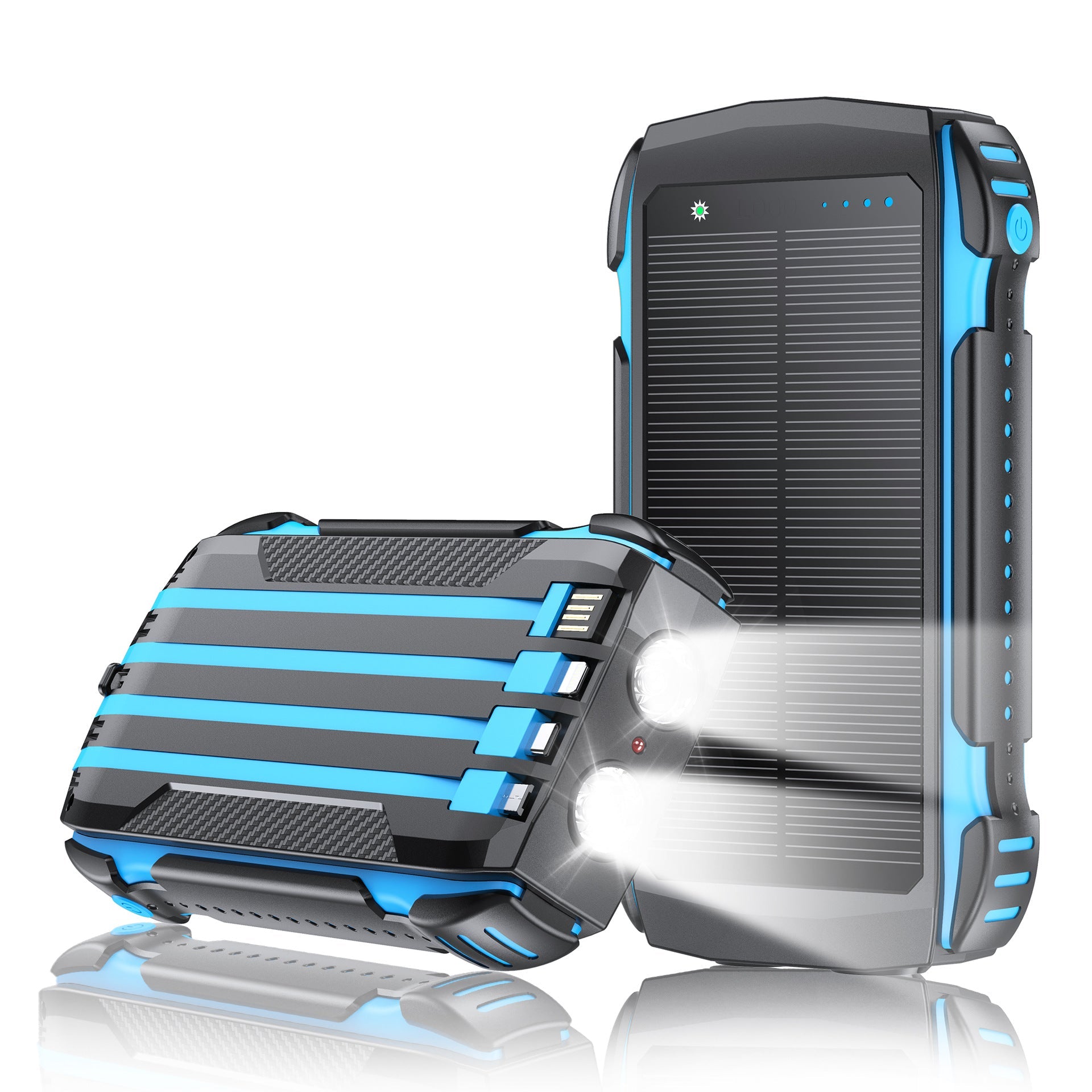 Unisex Powerbank med Solenergi och Integrerad LED-belysning 5