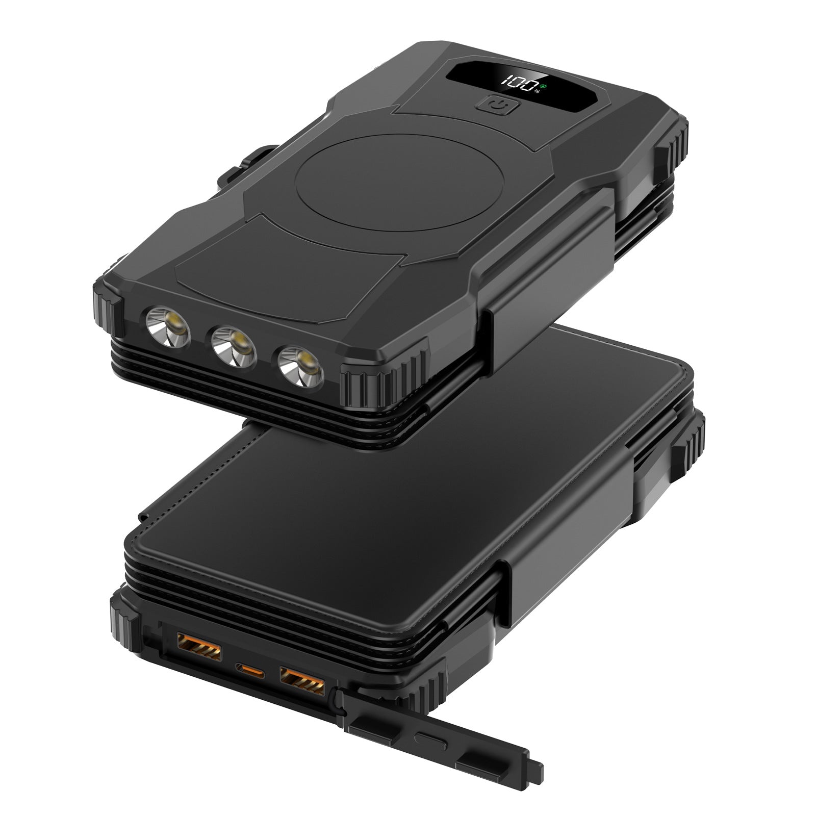 Unisex Powerbank med Solenergi och Integrerad LED-belysning 6