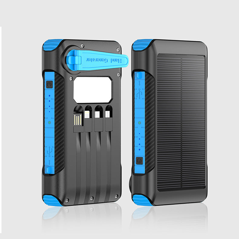 Unisex Powerbank med Solenergi och Snabbladdning 7