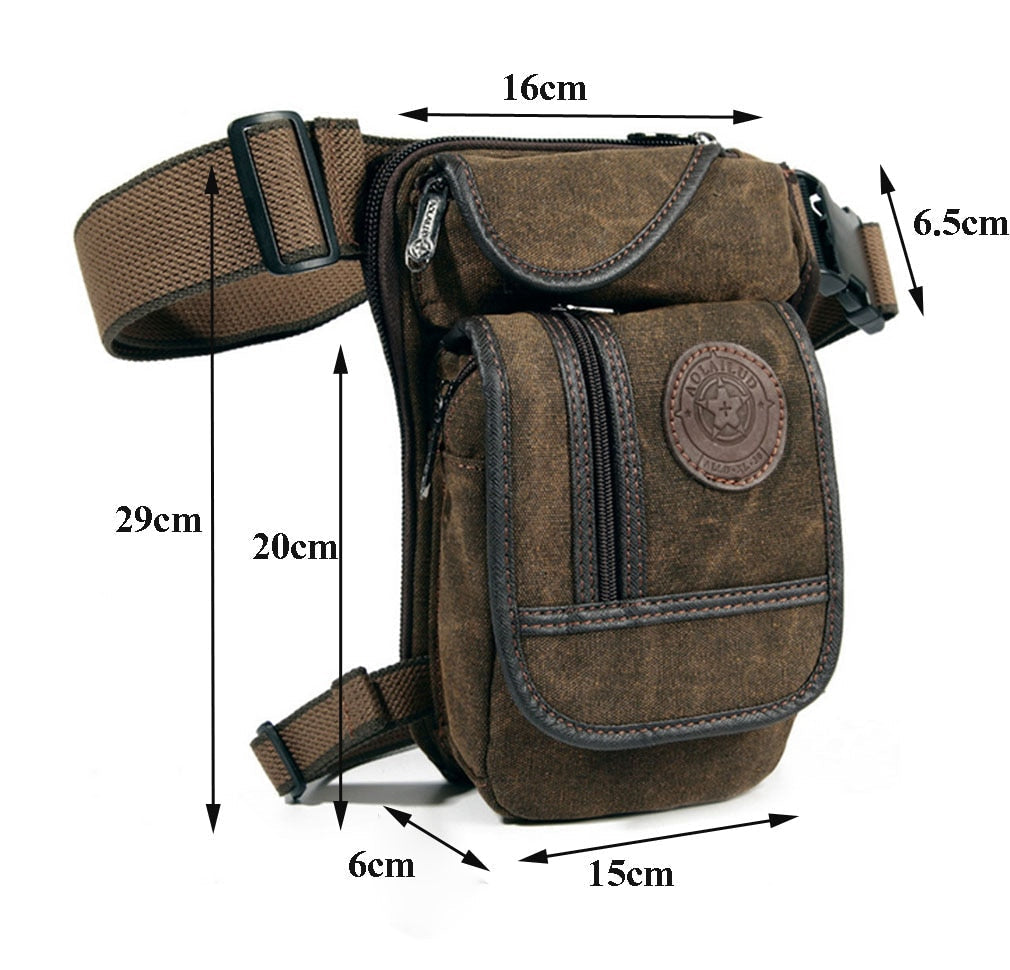 Unisex Riding Leg Bag Adjustable Design 6