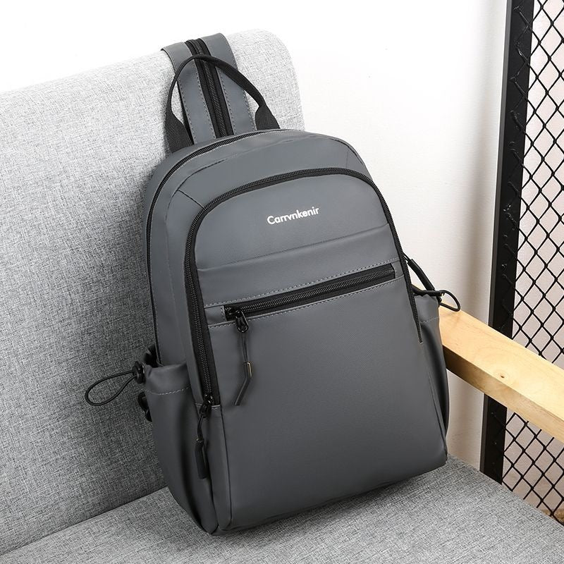 Unisex Ryggsäck Modern Stil med Ergonomiskt Bärsystem 7