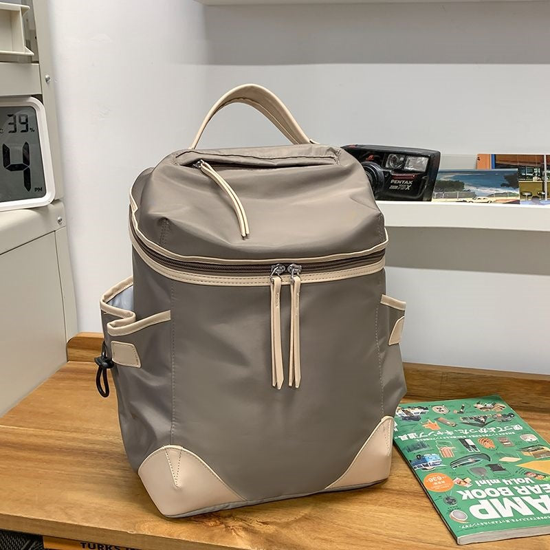 Unisex Ryggsäck Multifunktionell med Rymligt Huvudfack och Sidofickor 0