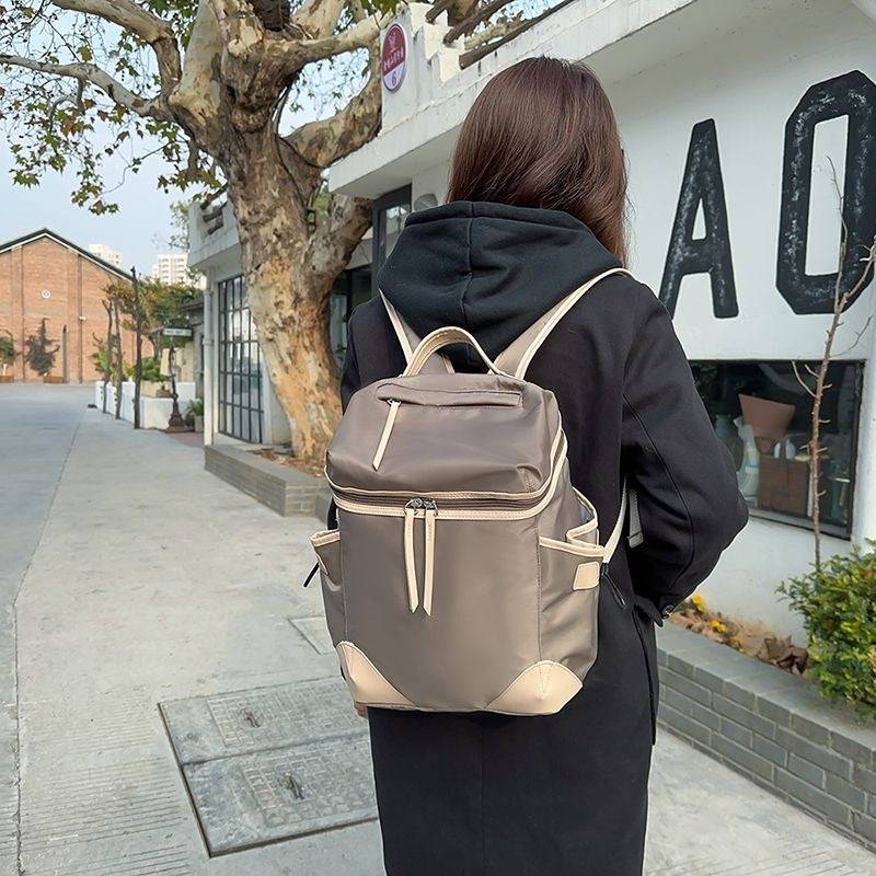 Unisex Ryggsäck Multifunktionell med Rymligt Huvudfack och Sidofickor 2