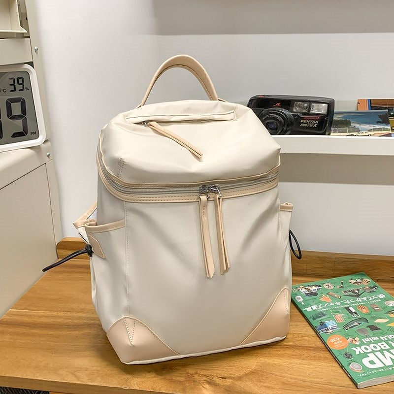 Unisex Ryggsäck Multifunktionell med Rymligt Huvudfack och Sidofickor 7