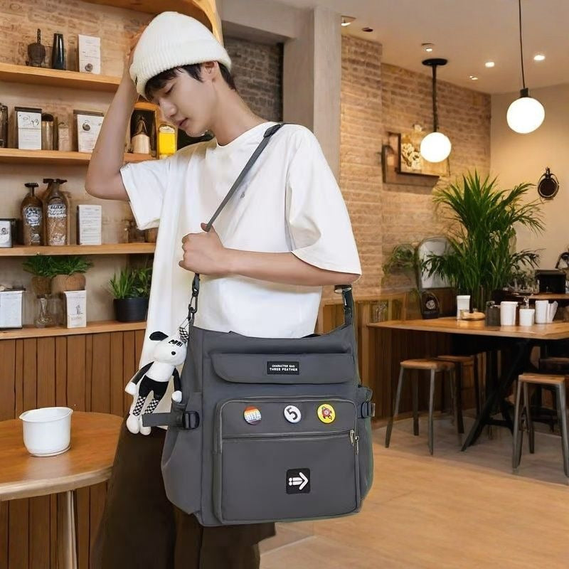 Unisex Ryggsäck med Flera Fack och Praktisk Design 8