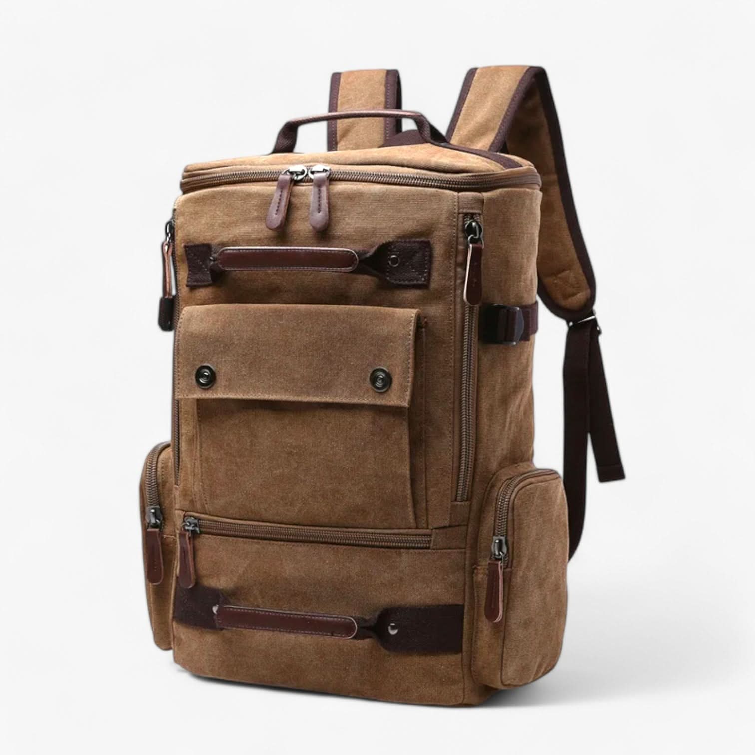 Unisex Ryggsäck med Laptopfack och Vintage Design 13