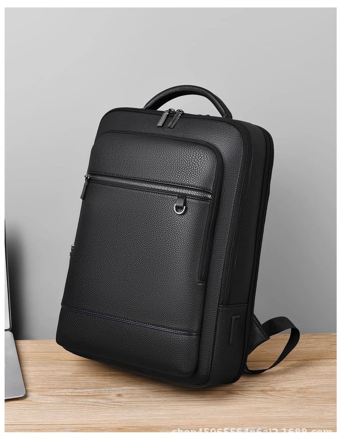 Unisex Ryggsäck med USB-port för Laptop 5