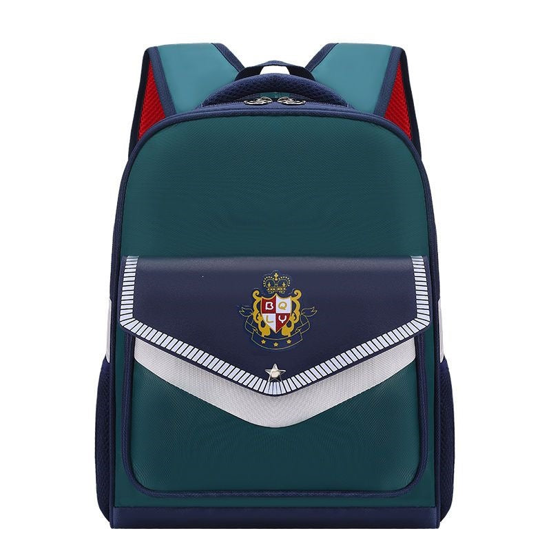 Unisex Skolryggsäck med Ergonomisk Design och Flera Fack 0