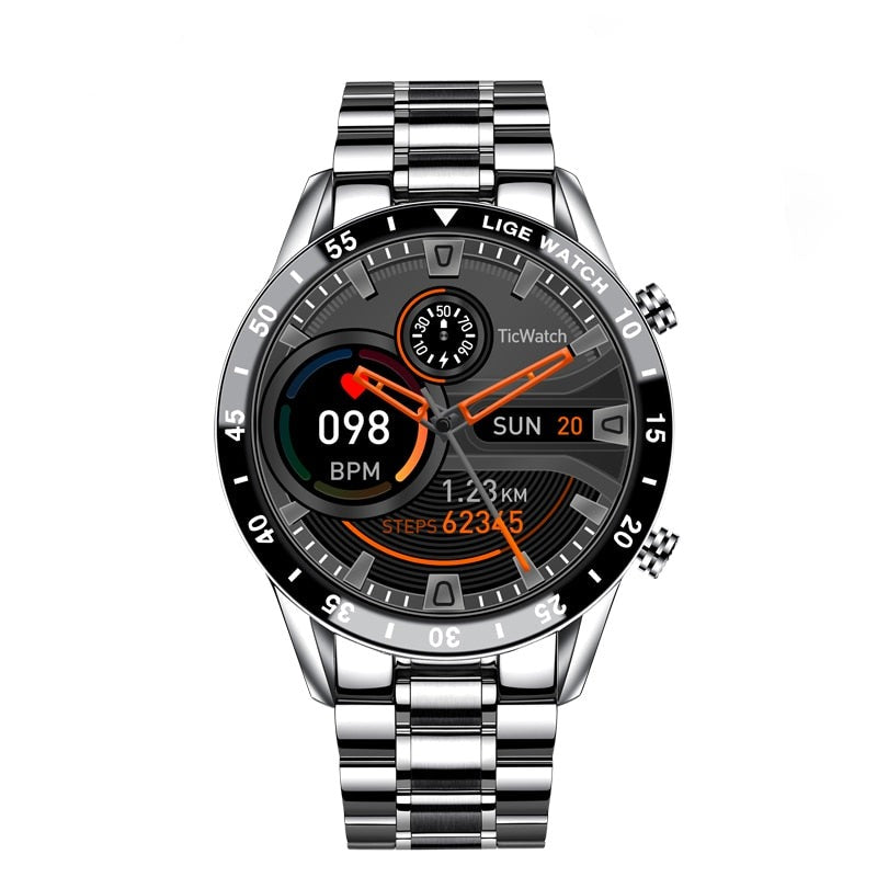 Unisex Smartwatch Med 4G-Anslutning Modern Design 4