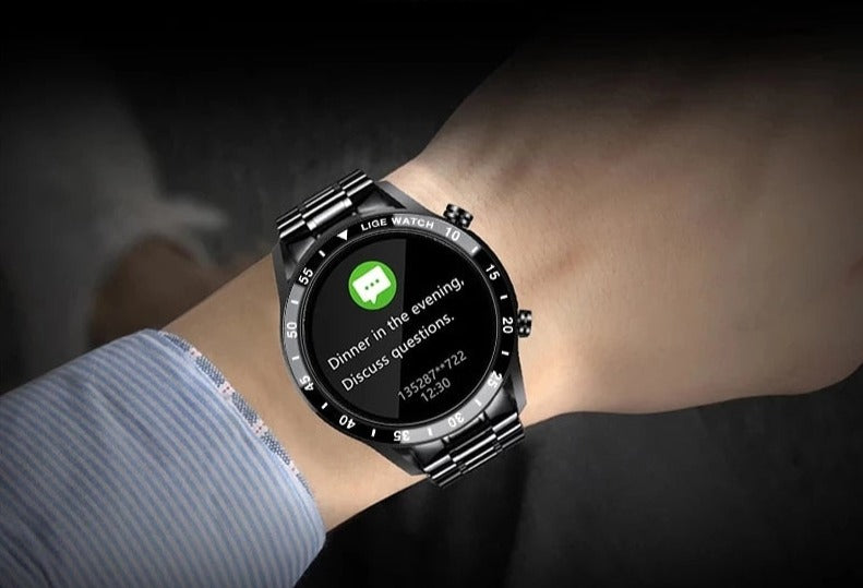 Unisex Smartwatch Med 4G-Anslutning Modern Design 6