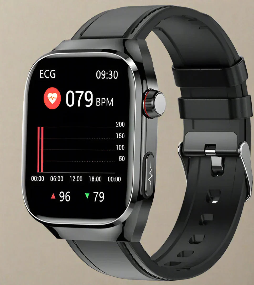 Unisex Smartwatch med EKG och AMOLED-skärm 0
