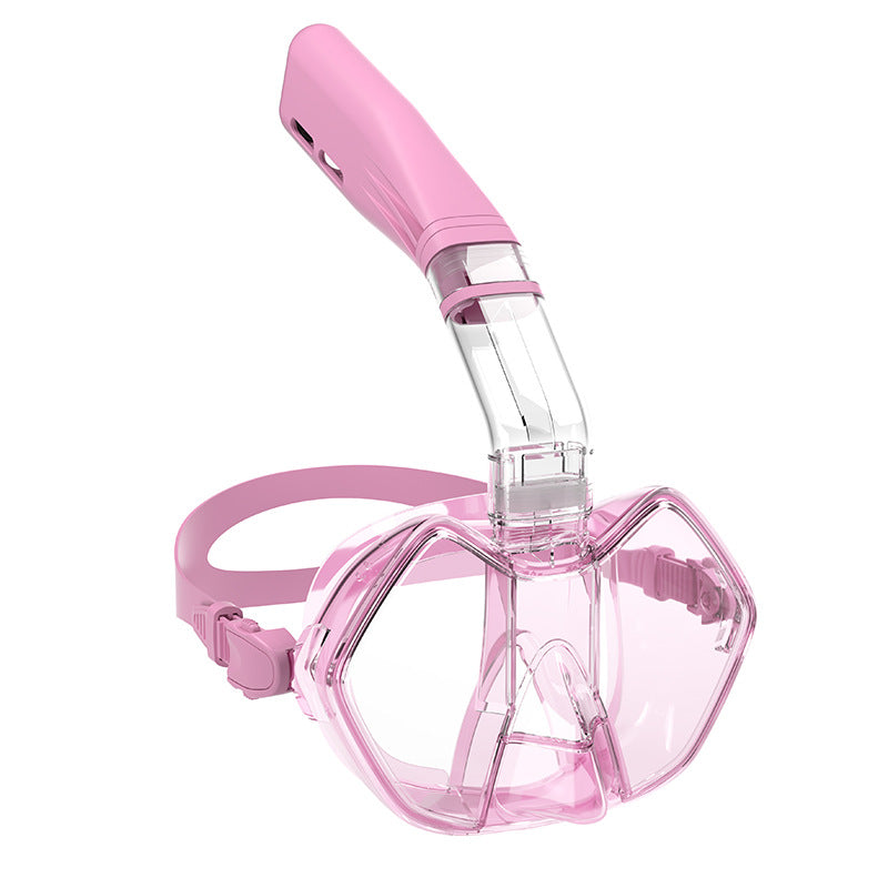Unisex Snorkelmask med Ergonomisk Passform och Vidvinkel Synfält 9
