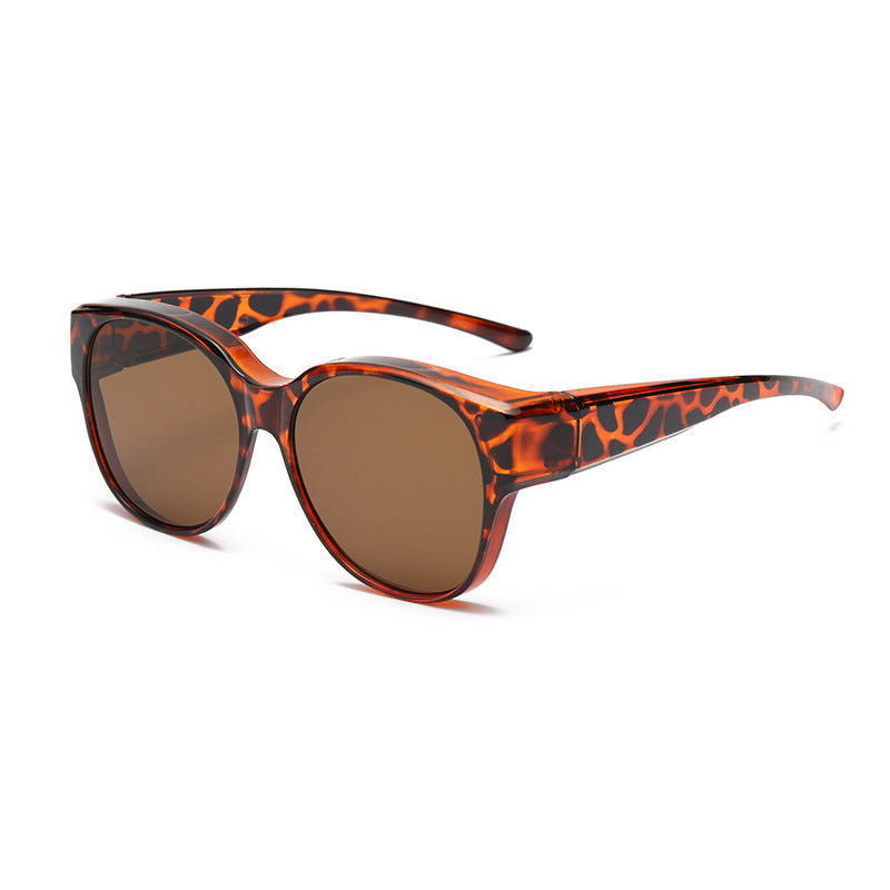 Unisex Solglasögon Fit Over Cat-Eye Design med Polariserade Linser 11